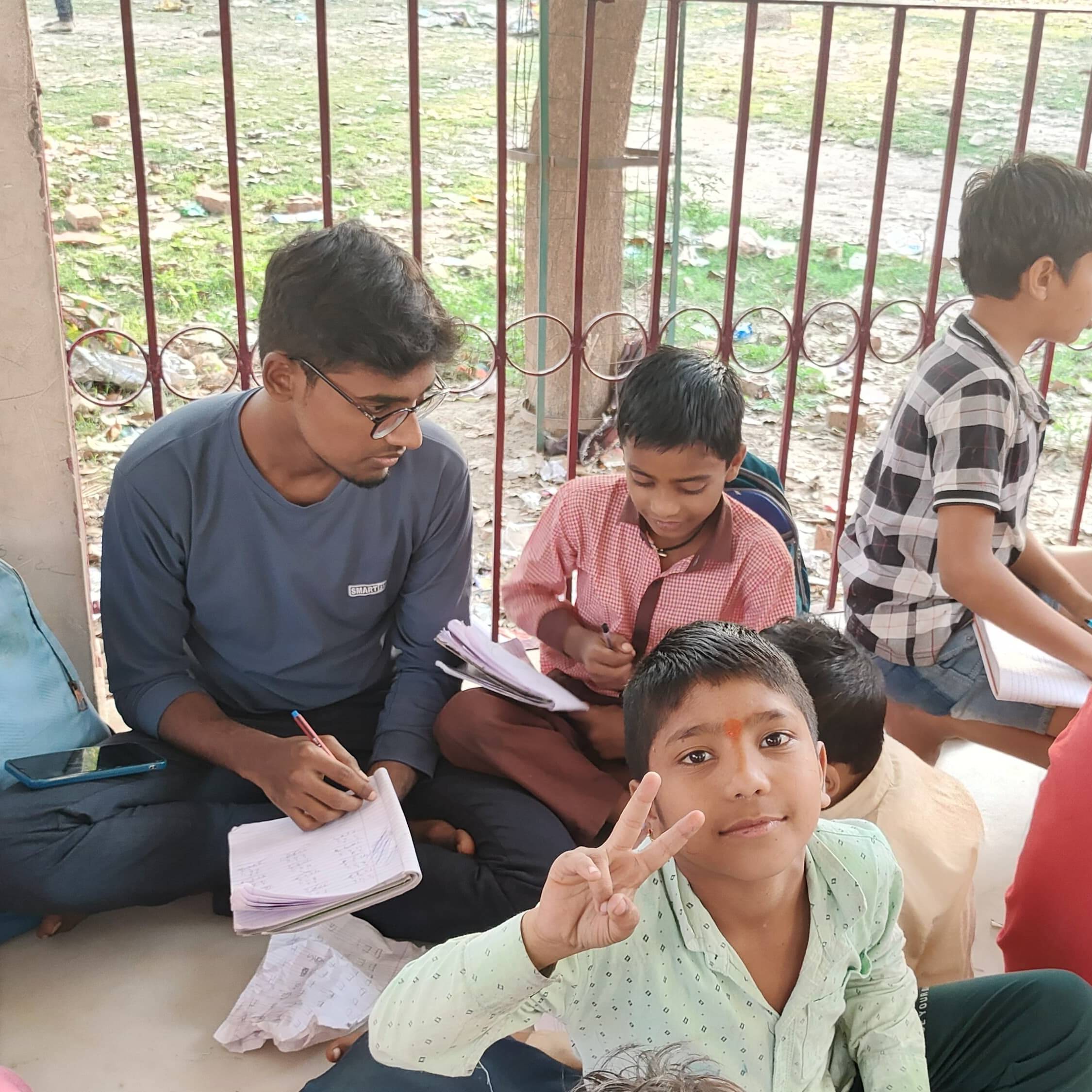 I am tutoring, but they only like to pose, lol
